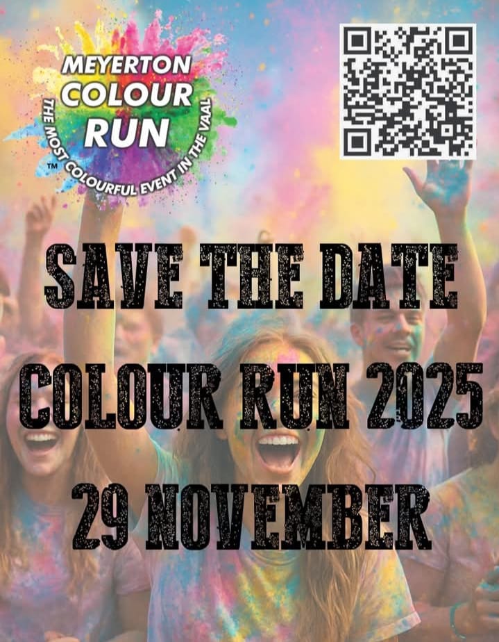 Save the date colour run